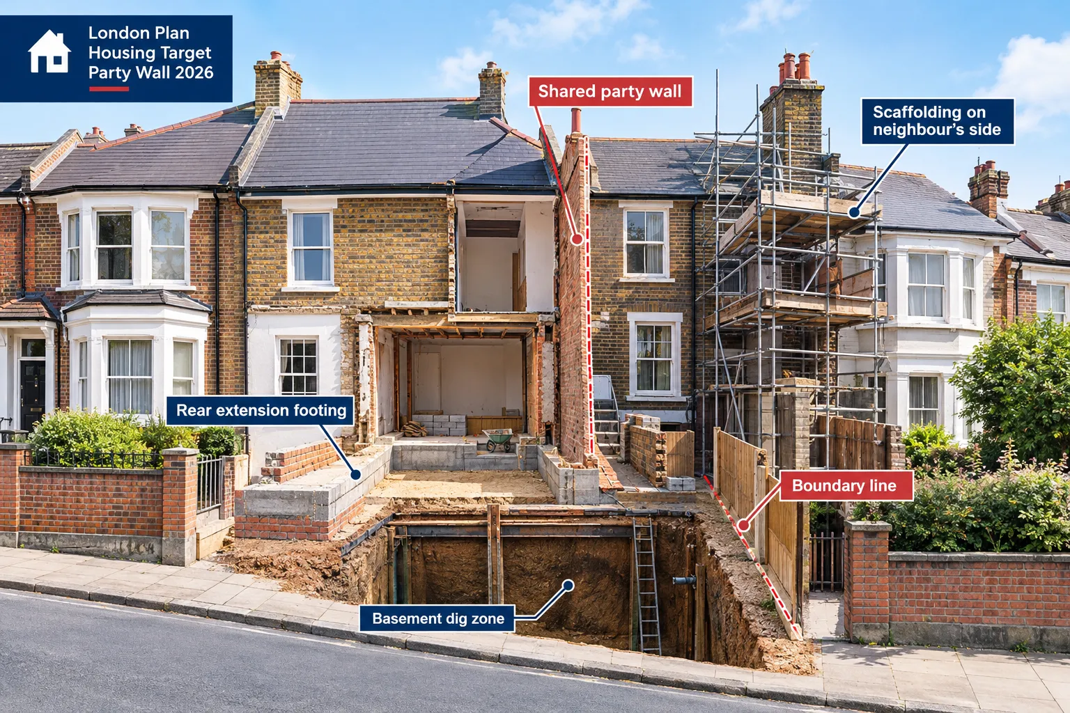The London Plan Housing Target Party Wall 2026 Debate, Explained