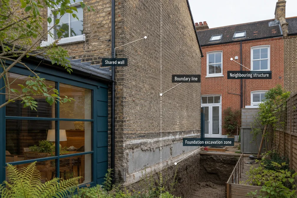 What is a party wall and when do I actually need one?