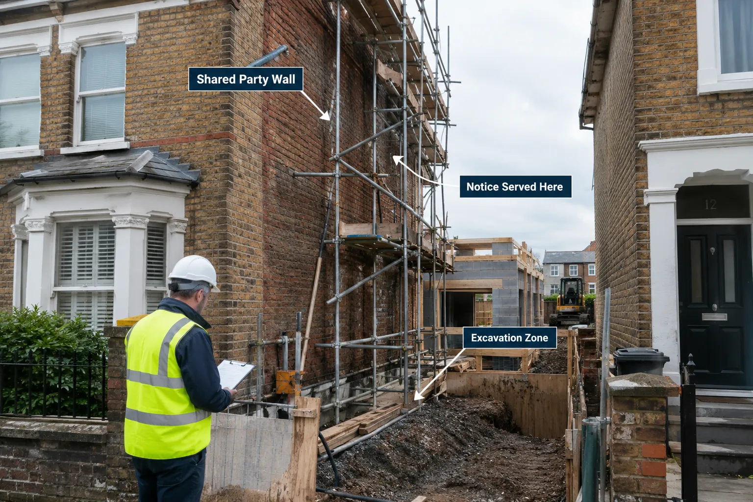Why Party Wall Law Sits Outside the Cleverly London New Build £100,000 Bureaucracy Claim
